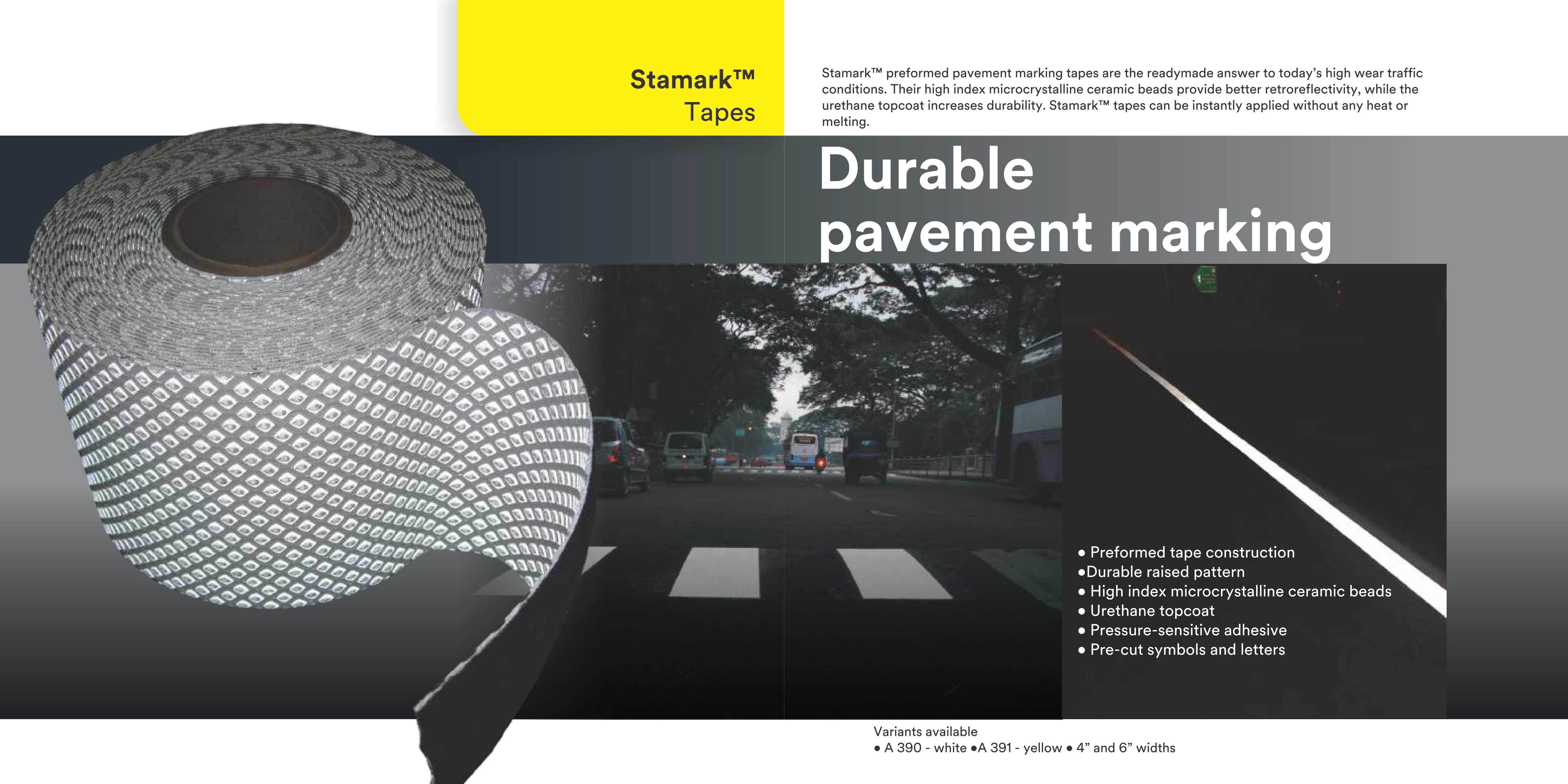 3M™ Stamark Road Marking Tape Right
